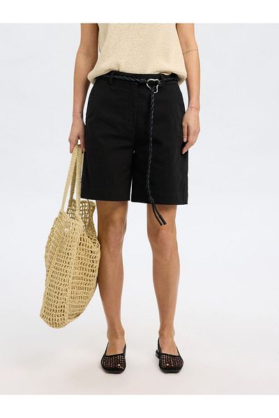 Selected Femme H jtaljede shorts Wide Fit