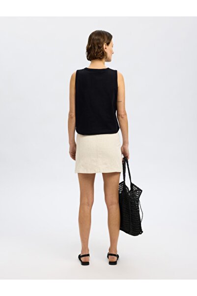 Selected Femme Jeansrock High Waist