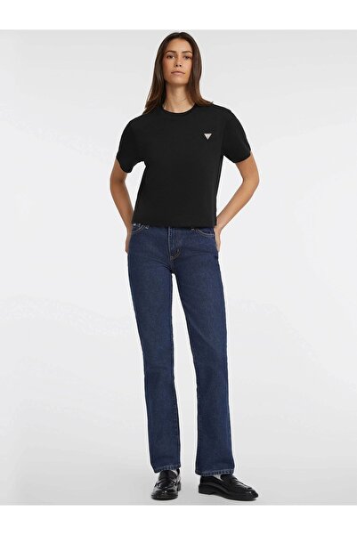 Guess Boxy Mini Triangle Logo T-Shirt