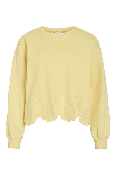 VILA Sweatshirt VIHAILEY Detailliert