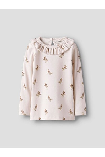 Lil' Atelier Oberteil mit langen rmeln Slim Fit