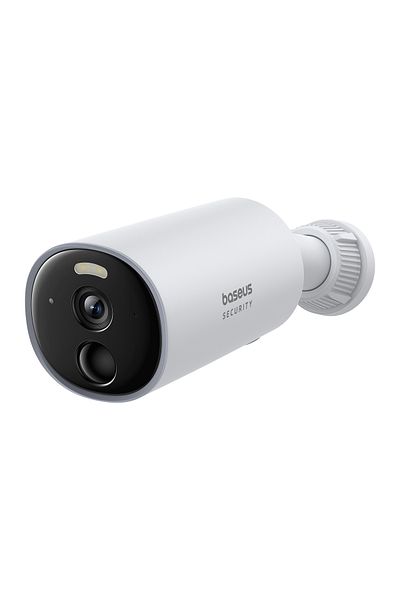 Baseus B1 Security Outdoor Camera 2K Clarity, 145 Wide-Angle FOV, 210-Day Battery, Built-in 8GB