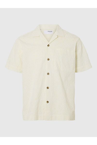 Selected Homme Kurzarmhemd 100% Baumwoll