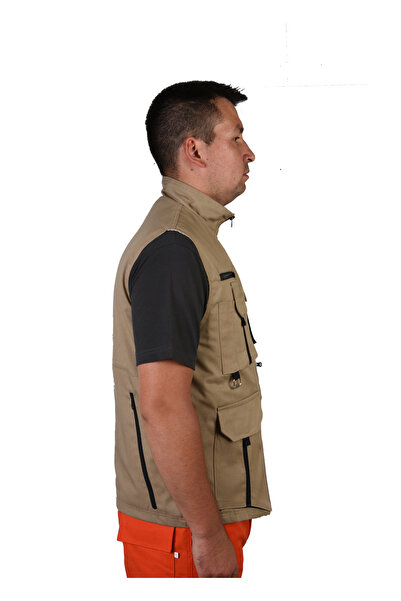 Tok İş Elbiseleri Outdoor Çok Cepli Yelek
