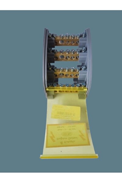 Çetsan ÇETSAN 3 Faz 1 Nötür 2+5 Delikli Faz Dağıtım Barası