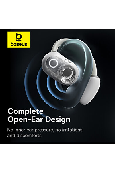 Baseus Eli Sport 1 Open-ear Wireless Earbuds With Tws, Enc Mics, & Detachable Neckband