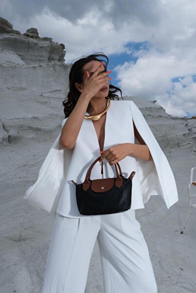 Shule Bags Tiger Small Omuz Çantası Siyah