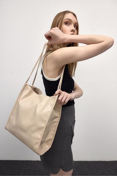 Shule Bags Κρέμα τσάντας ώμου Miguel Vintage