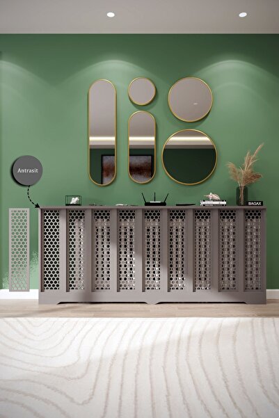 BAGAX Bodrum Model, Antrasit Renk,iç Ölçü 176 Cm Dış Ölçü 180 Cm Petek Kaplam...