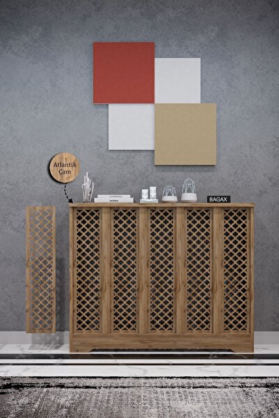 BAGAX Zeugma Model, Çam Renk,iç Ölçü 96 Cm Dış Ölçü 100 Cm Petek Kaplama, Dre...