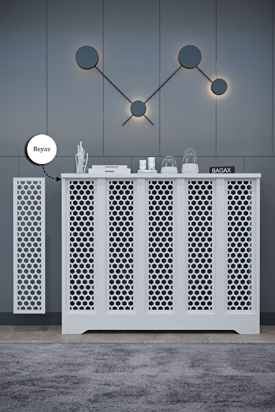 BAGAX Bodrum Model, Beyaz Renk,iç Ölçü 96 Cm Dış Ölçü 100 Cm Petek Kaplama, D...