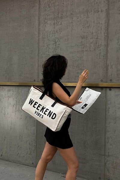 Shule Bags Τσάντα ώμου Weekender Canvas