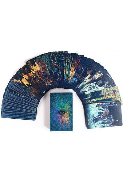 HEDİYE FİKRİ James R. Eads the Prisma Visions Tarot Card 78 Pieces