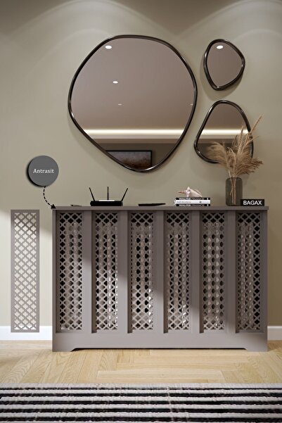 BAGAX Zeugma Model, Antrasit Renk,iç Ölçü 116 Cm Dış Ölçü 120 Cm Petek Kaplam...