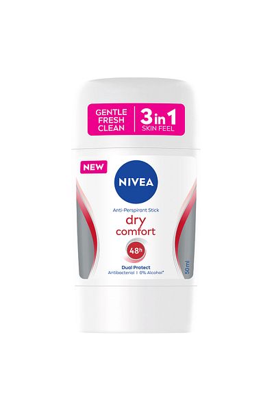 NIVEA Dry Comfort Antiperspirant Stick for Women 50ml | Long-Lasting Freshness
