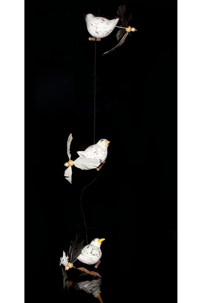 MEKs رنين رياح على شكل حيوان خشبي موديل 1