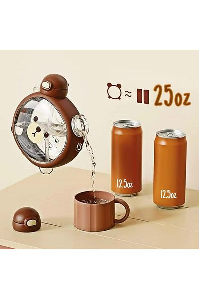 BulutRetail Teddy Bear Water Bottle