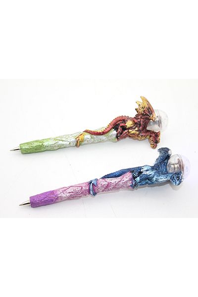 BulutRetail Dragon Polyester Lighted Ballpoint Pen