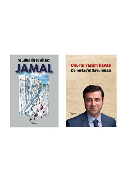 Dipnot Yayınları jamal - Onurlu Yaşam Davası Selahattin Demirtaş