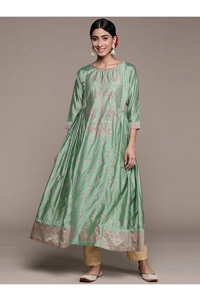 Ishin By Styli قميص أناركالي مزخرف