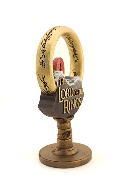 YerliÇöpPoşeti Polyester lord of the rings ring bust