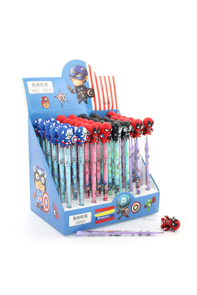 E BULURUM قلم وضع البيض مع شخصية البطل المختلط موديل 2