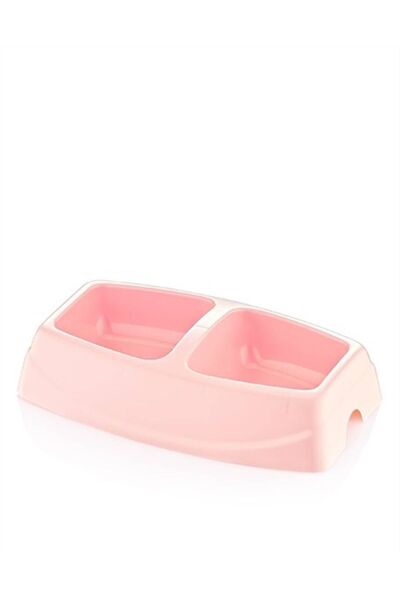 Romingo وعاء طعام صغير مزدوج