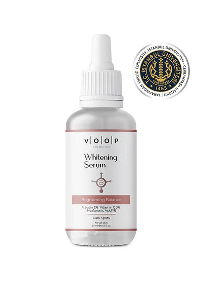 VOOP Whitening Tone Equalizing Whitening Serum 30 ml |   2% Arbutin, 3% Vitamin C, 1% Hyaluronic Acid