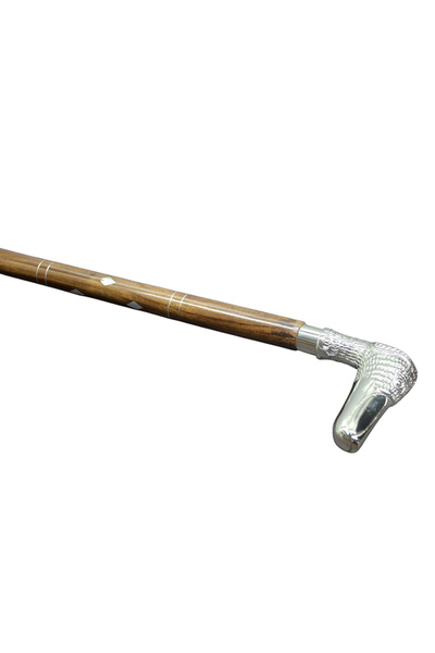 AYACO عصا المشي بتصميم كلب نحاسي