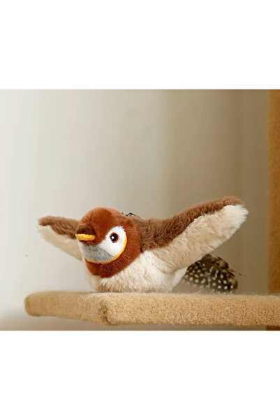 GenelTedarik Şarjlı Peluş Uçan Kuş Oyuncak