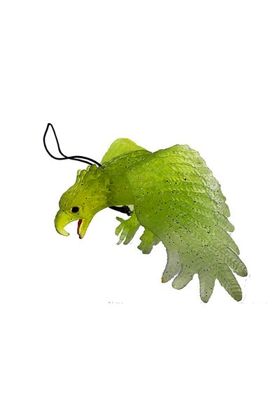 BulutRetail Green Joke Eagle Bat Keychain
