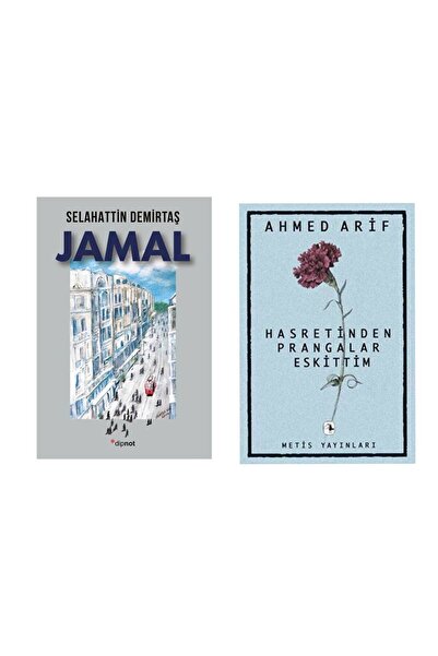 Dipnot Yayınları jamal - Selahattin Demirtaş - Hasretinden Prangalar Eskittim Ahmed Arif
