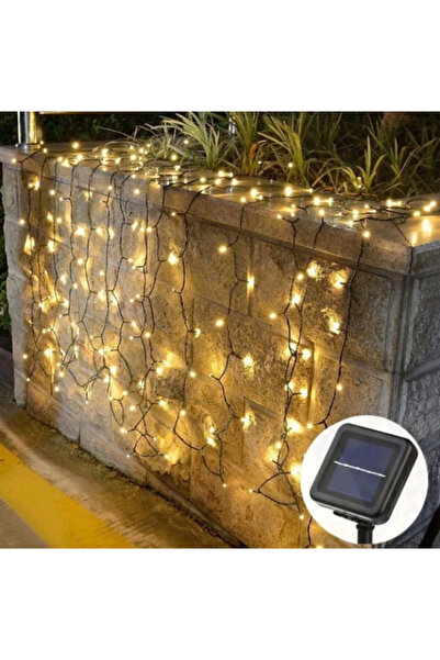 Genel Markalar Solar 100 Ledli 12 Metre Bahçe Aydınlatma