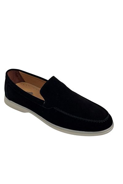 Greyybull Shoes Pantofi casual din piele intoarsa pentru barbati, pantofi Rok Loafer