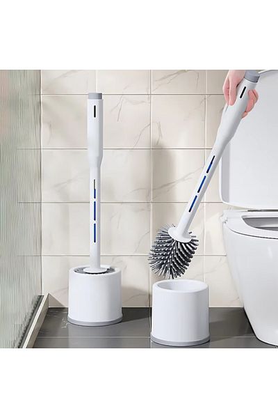 TTT Silicone Toilet Brush with Detergent Tank