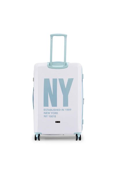 Dkny BOLD Hardside Trolley Bag with 4 Spinner Wheels, ABS+PC Case Luggage with TSA Lock