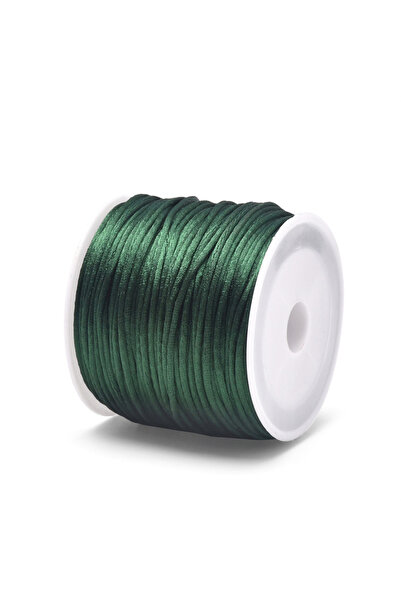 Choice خيط من النايلون بقطر 1.5 مم، أخضر داكن، بطول 22 مترًا، مصنوع من خيوط ا...