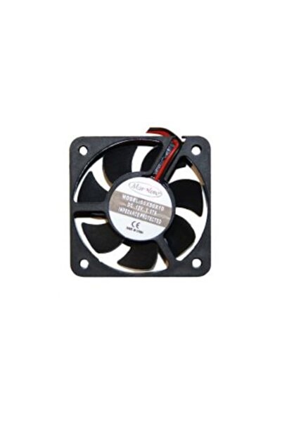 EmAyCenter 50x50x10 12 Volt DC Aksiyel Fan 5010 12V Kare Fan 3D Printer Fanı