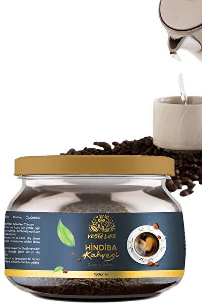 vesta life Hindiba Kahvesi 1 Aylık - (60 KULLANIM) Net 150gr Kahve