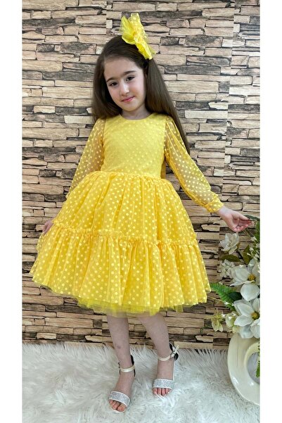 s.t. sebat tekstil Rochie pentru fete din dantela Kt-Kt SB306