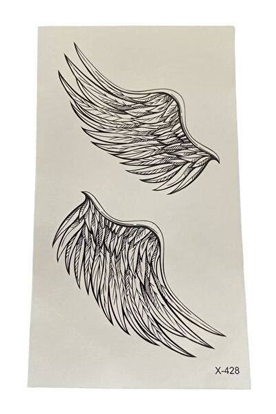 Genel Markalar Geçici Melek Kanadı Dövme Tatto