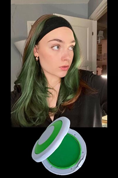 TakıDolabı Green Color Hair Chalk