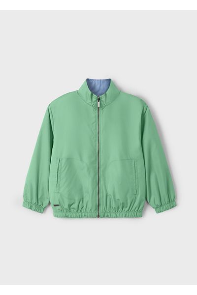 MAYORAL 04-10 Years Rasi Moyerla Two-Way Windbreaker - Green