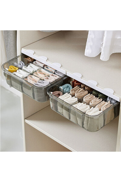 Generic Foldable Closet Drawer Organizer Storage Box for Clothes, Underwear & Accessories