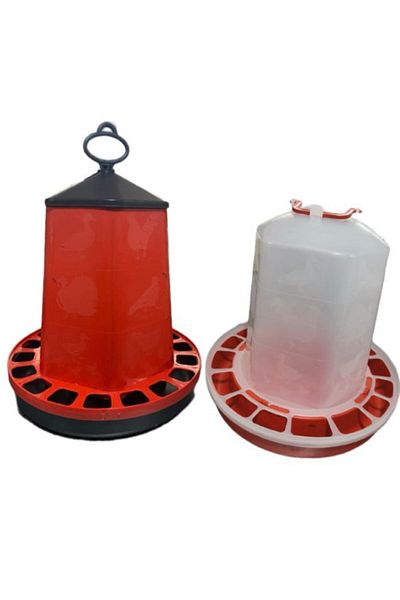 Açan K-V Farm Equipment 8 kg Feeders 8 Liter Waterer Two in One Will Be Sent