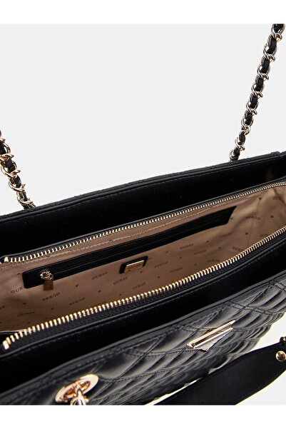 Guess GIULLY LARGE TOTE női fekete válltáska HWQG8748240-BLA