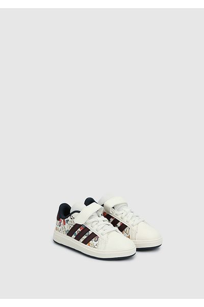adidas Unisex tenisky Grand Court 2.0 El C Beyaz Jr5151