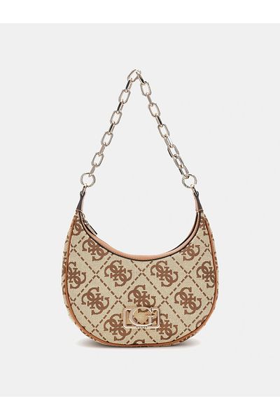 Guess Cırce Hobo Shoulder Bag Women Brown Shoulder Bag Hwjo9642010-Ltl