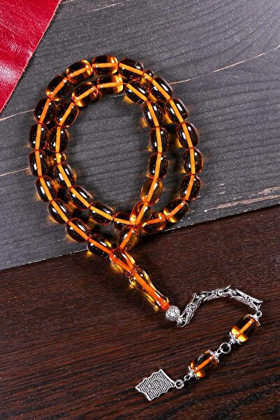 TESBİHKENTİ Mărgele de rugăciune din chihlimbar arzător, frumos și împușcat