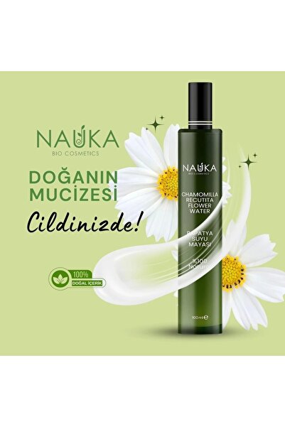 nauka CHAMOMILLA RECUTITA FLOWER WATER PAPATYA SUYU MAYASI